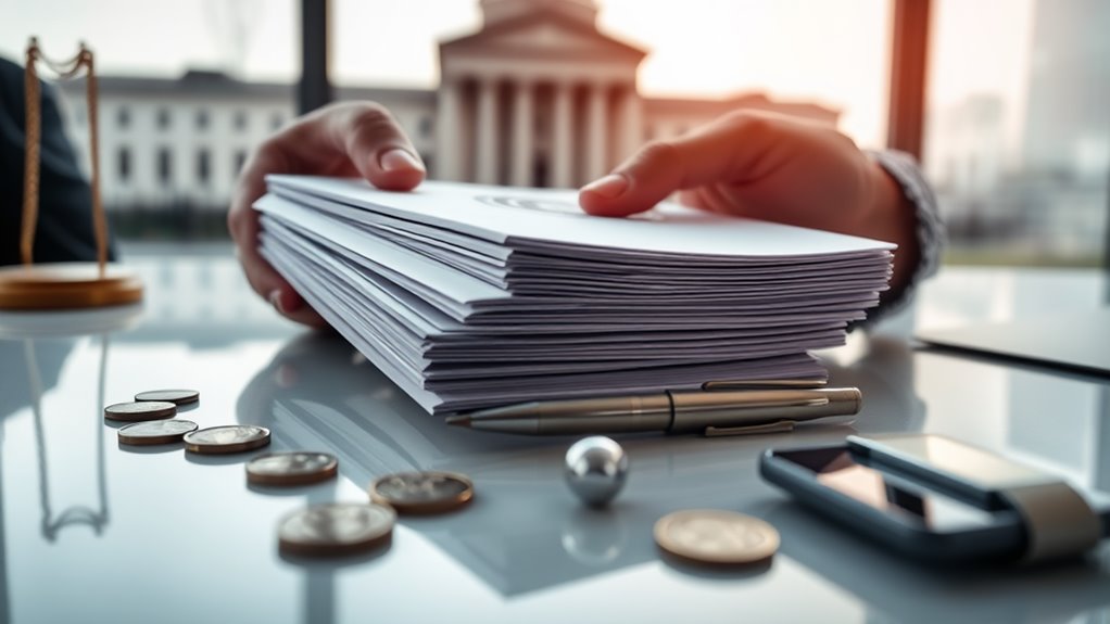 submitting required payment fees